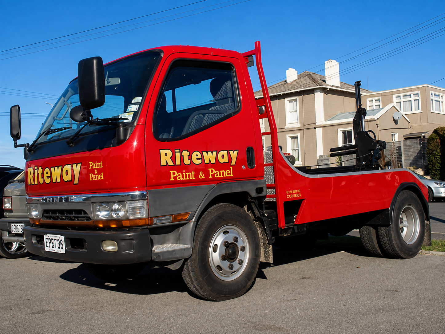 Riteway Paint & Panel 24-hour tow truck, Oamaru